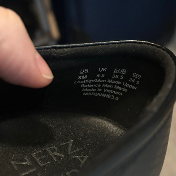 Naturalizer Marianne 3.0 Platform Leather Slip-On Sneakers Size 8 Womens - Picture 9 of 9